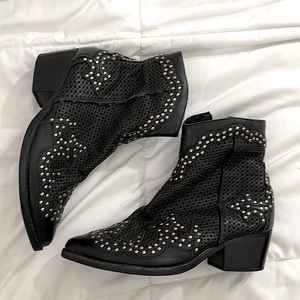 Jefferey Campbell black boots